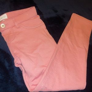 Sparkly blush pink jeggings The Children’s Place